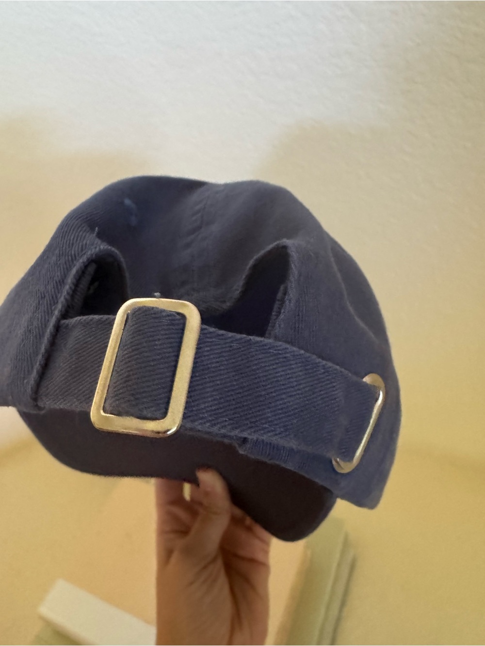 Favorite Daughter Navy Baseball Cap with White Embroidery - Picture 2 of 3